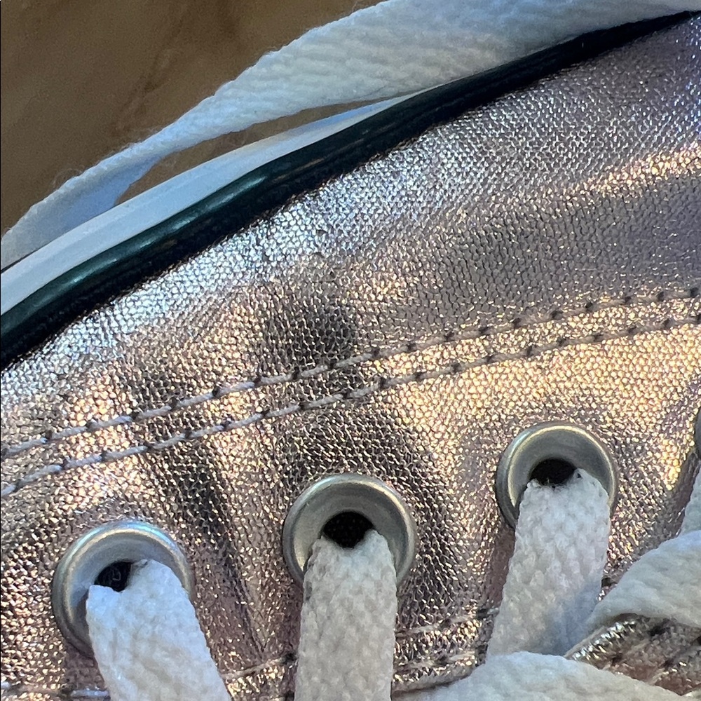 Converse Metallic Pink Sneakers - Picture 15 of 15
